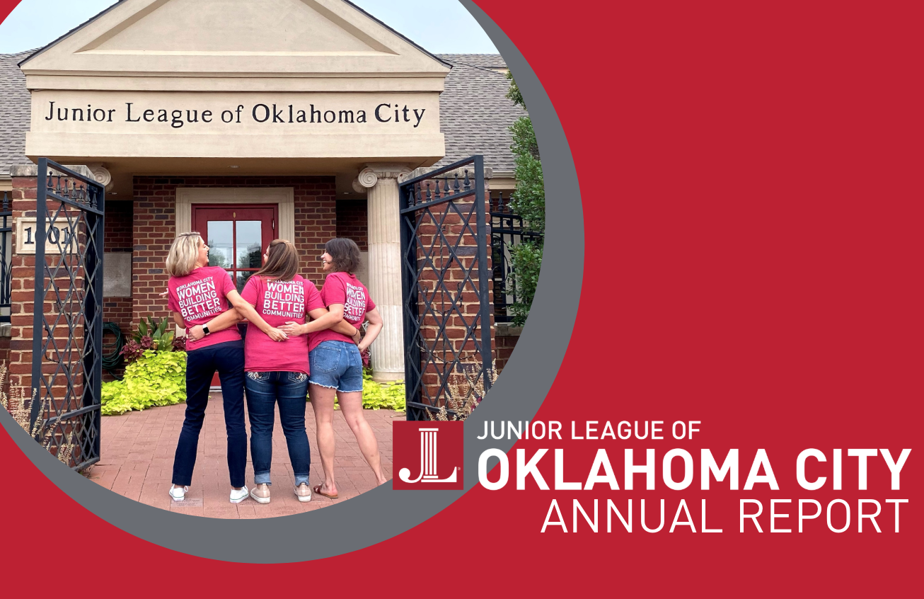 Annual Report cover featuring image of headquarters building and members